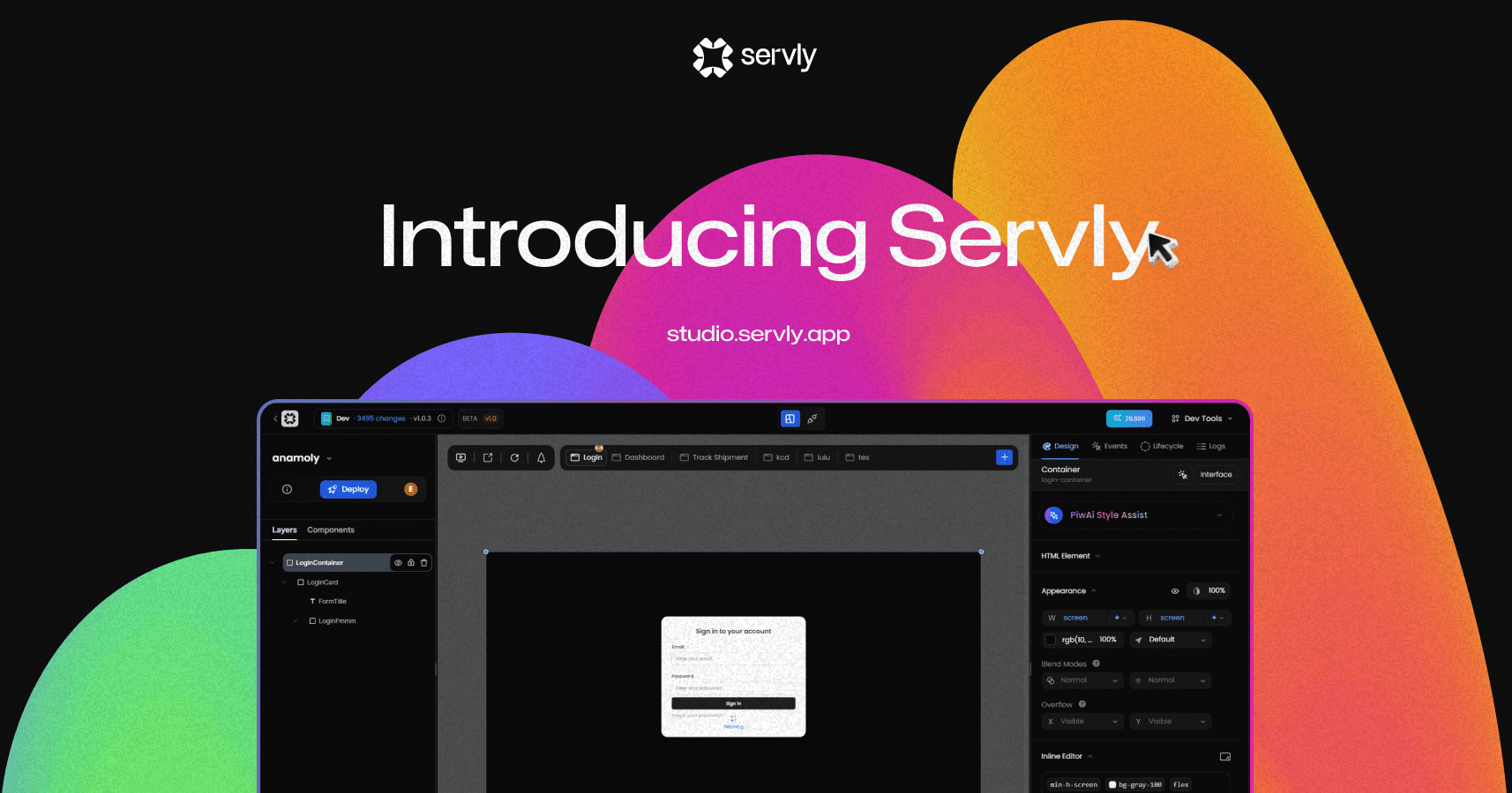 Introducing Servly